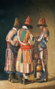Derviches en costumes de fête (Tachkent)
