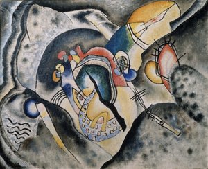 Un coup noir, 1920 - Wassily Kandinsky