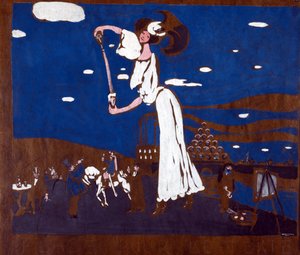 Affiche publicitaire pour une boulangerie française - Wassily Kandinsky