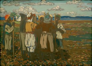 Esclaves au travail - Wassily Kandinsky