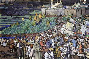 Arrivée des marchands
