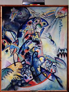 Blue comb - Wassily Kandinsky