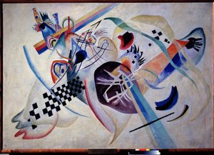 Composition N. 224. On the white - Wassily Kandinsky