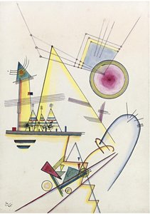 Âme délicate, 1925 - Wassily Kandinsky