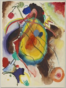 Esquisse pour une fresque pour Edwin R. Campbell - Wassily Kandinsky