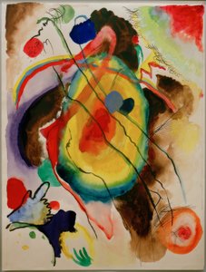 Esquisse pour une fresque pour Edwin R. Campbell - Wassily Kandinsky