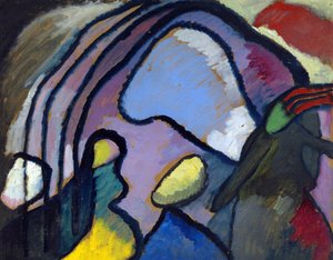 "Étude pour improvisation 10" Peinture de Vassily Kandinsky - Wassily Kandinsky