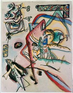Expressionnisme : « Le Cavalier » - Wassily Kandinsky