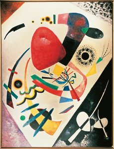 Allemagne, Munich, Tache rouge - Wassily Kandinsky