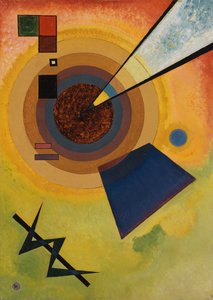 Vert et rouge - Wassily Kandinsky