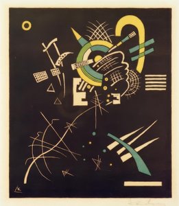 Petits mondes, feuille 7 - Wassily Kandinsky