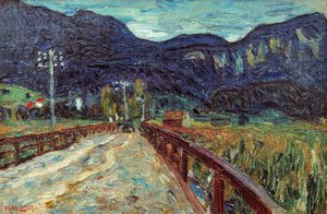 Kochel – Le Pont - Wassily Kandinsky
