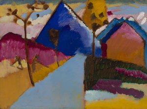 Kochel – Rue droite - Wassily Kandinsky