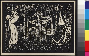 Les bouleaux - Wassily Kandinsky