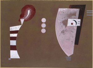 "Mitten Kreise" (centre du cercle) - Peinture de Vassily Kandinsky - Wassily Kandinsky