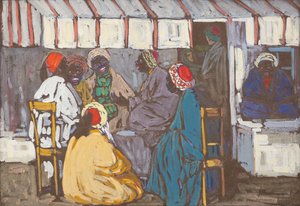 Mohrencafe, 1905 - Wassily Kandinsky
