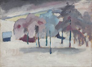 Murnau – Arbres dans la neige