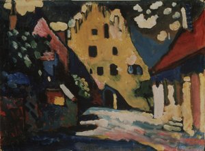Murnau. Cour du château, 1908