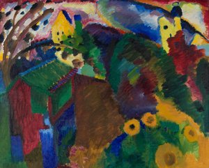 Murnau – Jardin - Wassily Kandinsky