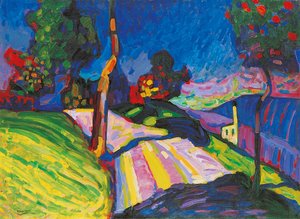 Murnau, Kohlgruberstraße, 1908 - Wassily Kandinsky