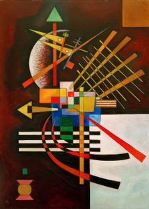 En haut et à gauche - Wassily Kandinsky