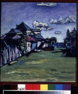 Près de Moscou. Peinture de Vassily Kandinsky - Wassily Kandinsky