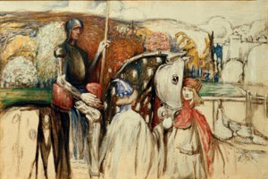 Chevalier errant - Wassily Kandinsky