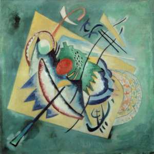 Ovale rouge - Wassily Kandinsky