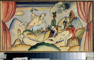 Scène avec un officier