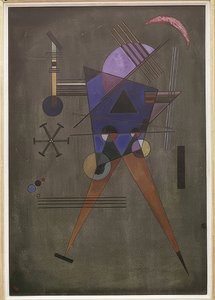 Triangle noir. 1925 - Wassily Kandinsky