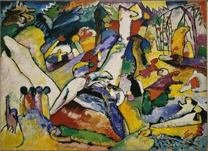 Esquisse pour Composition II, 1909-1910 - Wassily Kandinsky