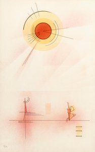 Lumière du soleil - Wassily Kandinsky