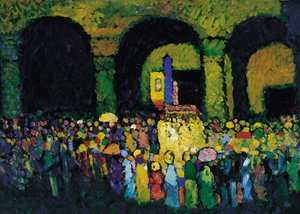 Ludwigskirche à Munich, 1908 - Wassily Kandinsky