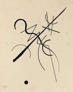 Dessin pour Point et Ligne à la Surface - Wassily Kandinsky