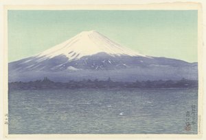 Le lac Kawaguchi (Kawaguchiko) - Watanabe Kako