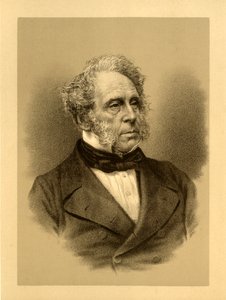 Henry John Temple, 3ème vicomte Palmerston. Premier ministre 1855-1858 et 1859-1865, vers 1850, vers 1880 - Watkins