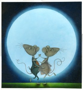 Lune bleue, 2009 (techniques mixtes) - Wayne Anderson