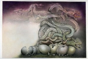 Naissance du dragon - Wayne Anderson