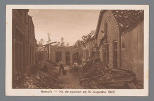 Borculo -- Après le cyclone du 10 août 1925