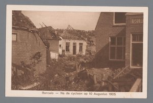 Borculo -- Après le cyclone du 10 août 1925