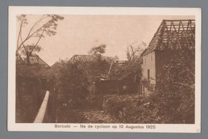 Borculo -- Après le cyclone du 10 août 1925