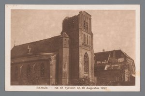 Borculo - Après le cyclone du 10 août 1925