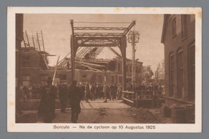 Borculo -- Après le cyclone du 10 août 1925