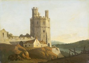 Château de Caernarvon, la tour de l