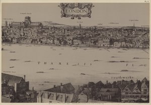 Panorama de Londres - Wenceslaus (after) Hollar
