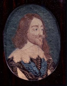 Portrait de Charles Ier (1600-49) c.1641 - Wenceslaus (after) Hollar