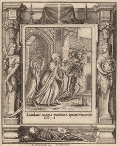Abbesse, 1651 - Wenceslaus Hollar