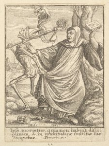 Abbé, de la Danse Macabre - Wenceslaus Hollar