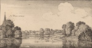 Albury, 1645 - Wenceslaus Hollar