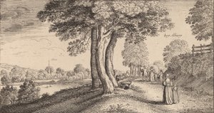 Albury, 1645 - Wenceslaus Hollar